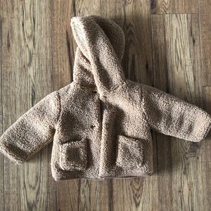 Zara fleece jacket 6-9months